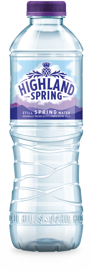 Highland Spring Still Water Bottle 500ml. Enjoy wherever you are, whatever you're doing.