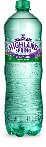 Highland Spring Sparkling still water bottle 1.5L.