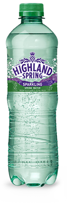 Highland Spring Sparkling Spring Water Bottle 500ml.