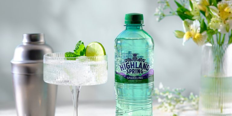 Highland Spring Sparkling Water - perfect as a cocktail mixer.