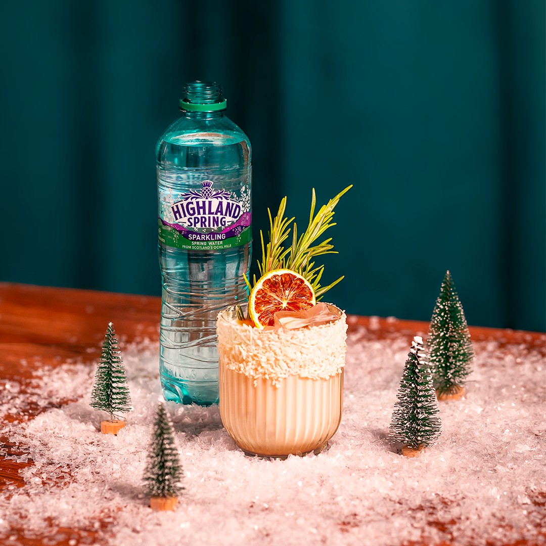 Highland Spring - Christmas Mocktail Mixer.