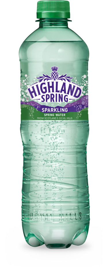 Highland Spring Sparkling Water Bottle 1.5L.