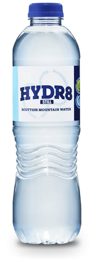 Spring water from a natural source - Hydr8 still water.