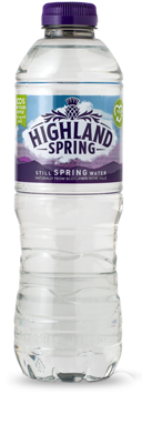 Highland Spring Water Eco Bottle 500ml.